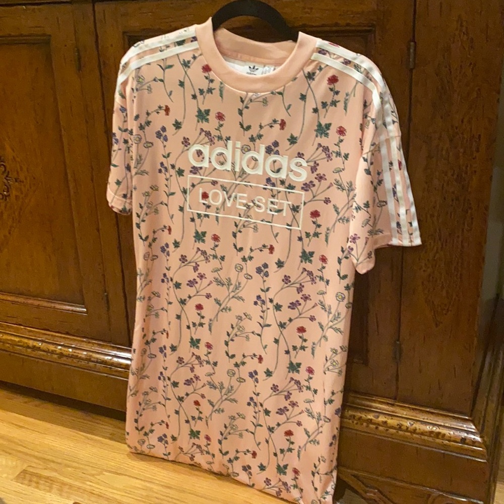Adidas size small floral dress